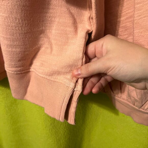 Baby Pink Blush Bell Sleeve Crew Sweater Blouse Nwt 3xl 22 plus - Picture 4 of 6